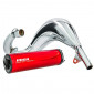 POT 50 A BOITE VOCA CROSS CHROMED POUR BETA 50 RR 2012>2020 (PASSAGE HAUT DROIT - SILENCIEUX ALU ROUGE) 3700948184844