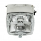 HEADLIGHT FOR MOPED PEUGEOT 103 MVL, VOGUE CHROMED (COMPLETE) -SELECTION P2R- 3701213420070