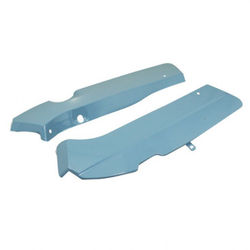 SIDE COVER (ENGINE) FOR MOPED MBK 88, 881 BLUE BASE TO BE PAINTED (PAIR) -SELECTION P2R- 3701213420216