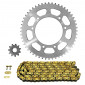 CHAIN AND SPROCKET KIT FOR RIEJU 50 MRT SM 2009>2017 420 11x52 (REAR SPROCKET Ø 105/125/8.5) (OEM SPECIFICATIONS) -AFAM- 5400598050756