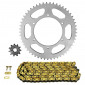 CHAIN AND SPROCKET KIT FOR APRILIA 50 RS4 2011>2017 420 11x53 (OEM SPECIFICATIONS) -AFAM- 5400598042362
