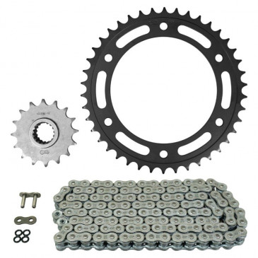 CHAIN AND SPROCKET KIT FOR BMW 800 F GS 2006>2018, GS ADVENTURE 2012>2018 525 16x42 (REAR SPROCKET Ø 140/168/10.5) (OEM SPECIFICATIONS) -AFAM- 5400598055874