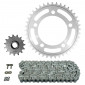 CHAIN AND SPROCKET KIT FOR HONDA 500 CBR R 2013>2017, CBR RA 2013>2020 520 15x41 (REAR SPROCKET Ø 112/138/12.5) (OEM SPECIFICATIONS) -AFAM- 5400598030246