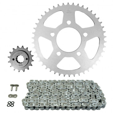 CHAIN AND SPROCKET KIT FOR HONDA 750 XRV AFRICA TWIN 1990>1992 525 16x46 (REAR SPROCKET Ø 80/110/12.5) (OEM SPECIFICATIONS) -AFAM- 5400598031311