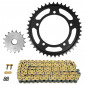 CHAIN AND SPROCKET KIT FOR SUZUKI 750 GSR 2011>2016 525 17x42 (REAR SPROCKET Ø 120/140/10.25) (OEM SPECIFICATIONS) -AFAM- 5400598038204