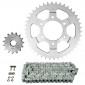 CHAIN AND SPROCKET KIT FOR SUZUKI 750 GSX INAZUMA 1998>2003 530 15x42 (REAR SPROCKET Ø 76/100/10.5) (OEM SPECIFICATIONS) -AFAM- 5400598038280