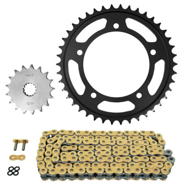 CHAIN AND SPROCKET KIT FOR SUZUKI 750 GSX S 2011>2016 525 17x42 (REAR SPROCKET Ø 120/140/10.25) (OEM SPECIFICATIONS) -AFAM- 5400598038228