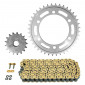 CHAIN AND SPROCKET KIT FOR SUZUKI 1300 GSX-R HAYABUSA R 1999>2007 530 17x40 (REAR SPROCKET Ø 120/140/10.5) (OEM SPECIFICATIONS) -AFAM- 5400598038891