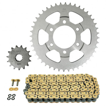 CHAIN AND SPROCKET KIT FOR SUZUKI 1200 GSX FS INAZUMA 1998>2000 530 15x44 (REAR SPROCKET Ø 76/100/10.5) (OEM SPECIFICATIONS) -AFAM- 5400598038778