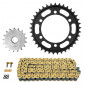 CHAIN AND SPROCKET KIT FOR TRIUMPH 1200 T120 BONNEVILLE 2016>2019 525 17x37 (REAR SPROCKET Ø 106/125/10.5) (OEM SPECIFICATIONS) -AFAM- 5400598051678