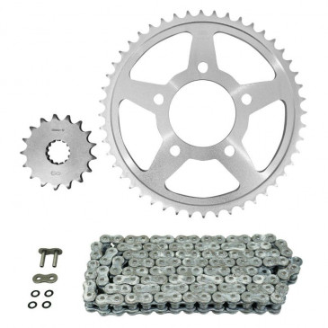 CHAIN AND SPROCKET KIT FOR TRIUMPH 1000 DAYTONA 1991>1995 530 17x48 (BORE Ø 79.8/110/12.5) (OEM SPECIFICATION) -AFAM- 5400598051609