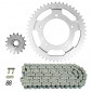 CHAIN AND SPROCKET KIT FOR YAMAHA 600 YZF R6 1999>2002 530 16x48 (REAR SPROCKET Ø 112/138/10.5) (OEM SPECIFICATIONS) -AFAM- 5400598034725