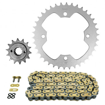 CHAIN AND SPROCKET KIT FOR KYMCO 300 MAXXER 2005>2016 520 14X38 (OEM SPECIFICATIONS) -AFAM- 5400598050466