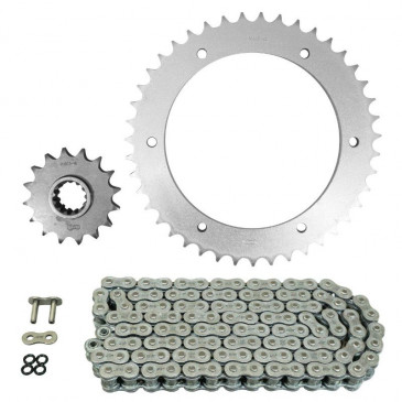 CHAIN AND SPROCKET KIT FOR HONDA 750 VFR F 1990>1997 530 16x43 (REAR SPROCKET Ø 154/176/8.25) (OEM SPECIFICATIONS) -AFAM- 5400598031250