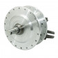 WHEEL HUB FOR MOPED PEUGEOT MBK 89 - Ø 100mm WITH DRUM BRAKING PLATE + AXLE -SELECTION P2R- 3700948187760