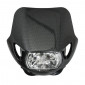 HEADLIGHT FAIRING FOR 50cc MOTORBIKE REPLAY HEAD CARBON (WITH MOUNTING KIT) 3700948116623