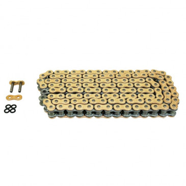 CHAIN FOR MOTORBIKE- AFAM 530 114 LINKS XS-RING SUPER REINFORCED GOLD (A530XSR2-G 114L) 5414837141020