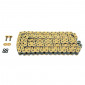 CHAIN FOR MOTORBIKE- AFAM 525 118 LINKS XS-RING SUPER REINFORCED GOLD (A525XSR2-G 118L) 5414837140290