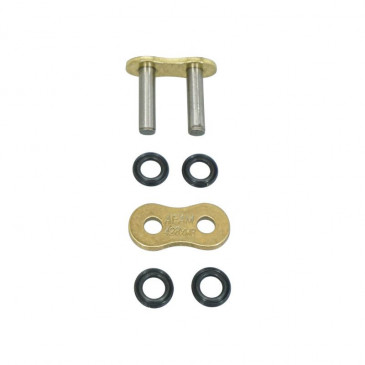 ATTACHE RIVETS AXE PLEINS 428 OR (TYPE CHAINE A428XMR-G) (DEMULTIPLICATION ORIGINE) (MR A428XMR-G) -AFAM- 8020775035948