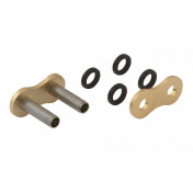 CHAIN QUICK LINK - HOLLOW RIVETING PIN 520 GOLD (CHAIN TYPE A520XSR-G) (OEM SPECIFICATIONS) -AFAM- 5414837097846