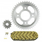 CHAIN AND SPROCKET KIT FOR MASH 125 SEVENTY FIVE E4 2017>2020, 125 CAFE RACER 2017>2019, 125 SCRAMBLER 2017>, 125 SEVENTY 2017> 428 13x42 (OEM SPECIFICATIONS) -AFAM- 5400598131585