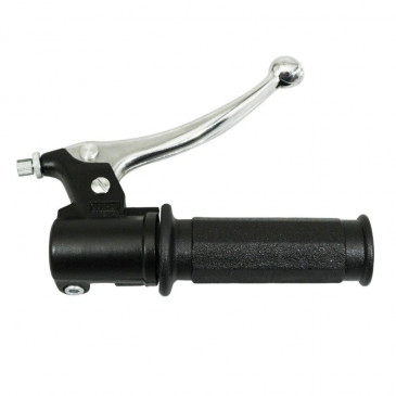 THROTTLE HANDLE FOR MOPED PIAGGIO 50 CIAO PX 1978> WITH STEEL BRAKE LEVER -SELECTION P2R- 8033900008977