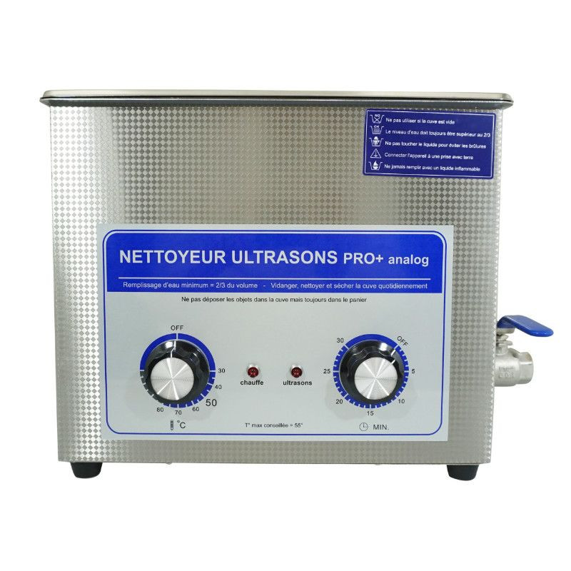 Bac nettoyeur ultrason 30 litres / analogique