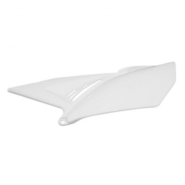 REAR SIDE COVER FOR 50 cc MOTORBIKE BETA 50 RR 2012> WHITE LEFT -P2R- 3700948194584