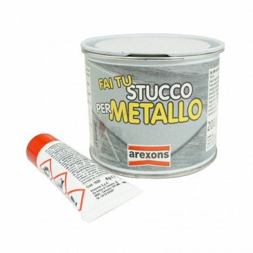 BODY FILLER - on ALUMINIUM /METALIC PARTS - AREXONS WITH HARDENING AGENT(200g) 8002565030098