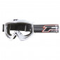 MOTOCROSS GOGGLES PROGRIP 3301 NASWA - WHITE - CLEAR VISOR ANTI-SCRATCH/NO FOG 0801766086785