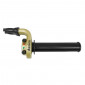 THROTTLE HANDLE FOR MOTORBIKE (RACING TYPE) DOMINO KRR 03 SHORT STROKE - GOLD (DUAL CABLES) 8033900034327