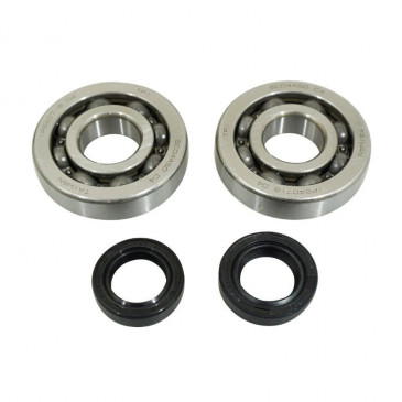 BEARING FOR CRANKSHAFT+SEALS FOR SCOOT P2R FOR PIAGGIO 50 ZIP 2T, TYPHOON, NRG/GILERA 50 STALKER, RUNNER (KIT SC04A47CS TPI POLYAMID/NITRILE SEAL) 3701213422951