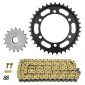 CHAIN AND SPROCKET KIT FOR TRIUMPH 1200 SPEEDMASTER 2019>2020 525 17x37 (Ø SPROCKET 106/125/10.5) (OEM SPECIFICATIONS) -AFAM- 5400598116759