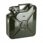 JERRYCAN/BIDON ESSENCE/CARBURANT PRESSOL METAL ARMEE TYPE US VERT 5L (HOMOLOGUE TUV/EN) 4103810210501