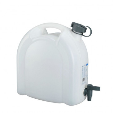 JERRYCAN/BIDON EAU PRESSOL EN POLYETHYLENE TRANSPARENT AVEC BOUCHON ET ROBINET 10L 4103810211737