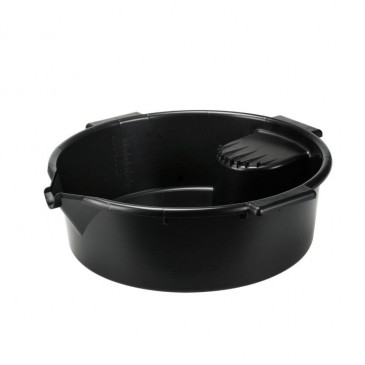 BOWL - MULTI PURPOSE FOR WORK SHOP - PRESSOL -POLYETHYLENE GRADUATED WITH HANDLE - BLACK 6Lt 4103810241109