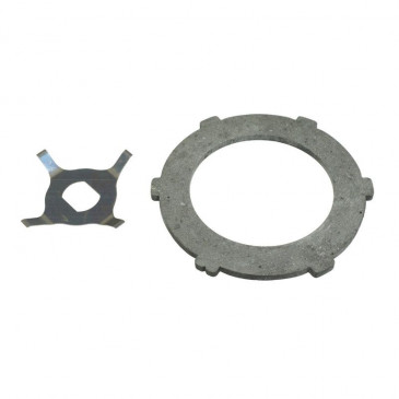 CLUTCH DISC FOR MOPED FOR PEUGEOT 103 MVL, SP, VOGUE (WITH STAR WASHER)-SELECTION P2R- 3701213414109