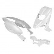 FAIRINGS/BODY PARTS FOR SCOOT GILERA 50 STALKER WHITE GLOSS (5 PARTS KIT) (WITH TRAP DOOR COVER) 3700948053881