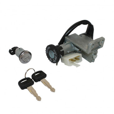 IGNITION SWITCH FOR SCOOT KYMCO 50 VITALITY 2STROKE/4STROKE 2004> (WITH SEAT LOCK) -SELECTION P2R- 3700948057940