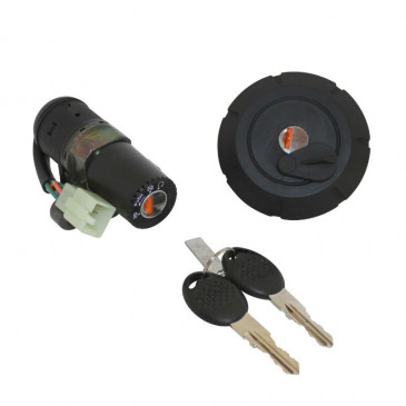 IGNITION SWITCH FOR 50cc MOTORBIKE YAMAHA DT50 R /MBK X LIMIT - WITH FUEL CAP, 3700948057810