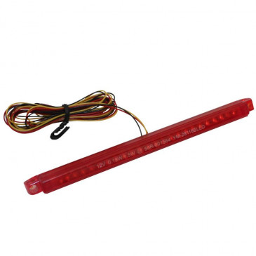 FEU ARRIERE UNIVERSEL REPLAY A LEDS BARETTE ROUGE (24 LEDS ROUGES) (HOMOLOGUE CE) 3700948035146