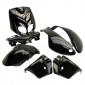 FAIRINGS/BODY PARTS FOR SCOOT PEUGEOT 50 TKR, TREKKER 2007> BLACK GLOSS (7 PARTS KIT ) 3700948046807