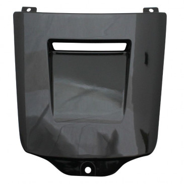 FRONT ENGINE COVER (TRAPDOOR) FOR SCOOT REPLAY DESIGN EDITION FOR MBK 50 BOOSTER 2004>/YAMAHA 50 BWS 2004> -BLACK- GLOSS 3700948204450