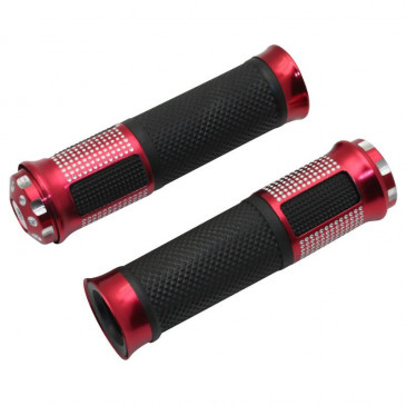 GRIP- REPLAY "On road" R383 RED - CLOSED END (Pair) 3700948039731