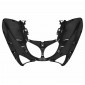 FRONT FAIRING FOR MAXISCOOTER YAMAHA 500 TMAX 2001>2007 GLOSS BLACK (LOWER PART) -SELECTION P2R- 3700948049235