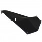 SIDE COVER (LOWER-FRONT) FOR MAXISCOOTER YAMAHA 500 TMAX 2008>2011 - RIGHT - GLOSS BLACK -SELECTION P2R- 3700948047866