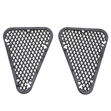 GRILLE DE COQUE AR SCOOT REPLAY DESIGN POUR MBK 50 BOOSTER 2004>/YAMAHA 50 BWS 2004> NOIR (PAIRE) 3700948036327