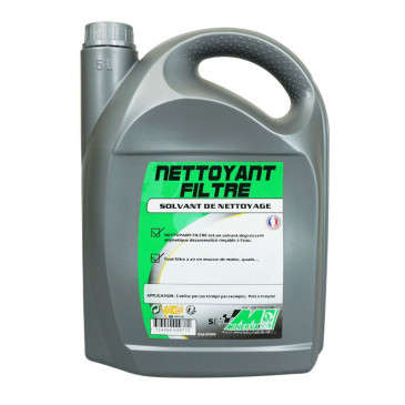 CLEANER FOR FILTER MINERVA MOTO (DEGREASING - WATER RINSEABLE) (5L) 3324960009772