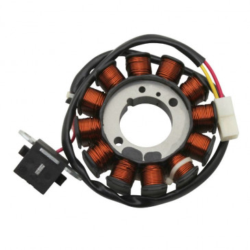 IGNITION STATOR FOR SCOOT PIAGGIO 50 ZIP 4STROKE 2000>, ET4, LIBERTY 4STROKE 2000>, VESPA LX 4STROKE 2005>, FLY 4STROKE 2005>/APRILIA 50 SCARABEO 4STROKE 2002>/DERBI 50 ATLANTIS 4STROKE 2004> (12 POLES) -SELECTION P2R- 3700948101698