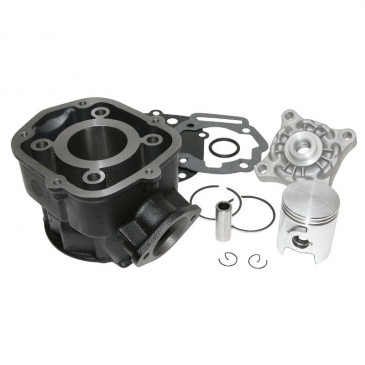 HAUT MOTEUR 50 A BOITE ARTEK K1 FONTE POUR DERBI 50 SENDA 2006>, GPR 2006>/GILERA 50 SMT 2006>, RCR 2006> (MOTEUR PIAGGIO EURO 3) (LIVRE SANS COUVERCLE UNIQUEMENT LE PLOT DE CULASSE) 3700948002506